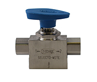 71 and 76 Series Hoke 3 way ball valve display image